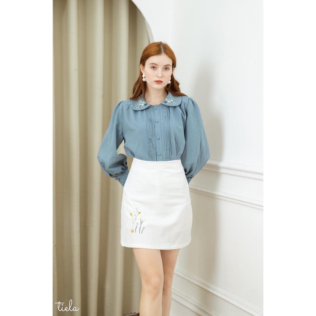 TIELA Chân váy thêu hoa cỏ - Wendy Skirt