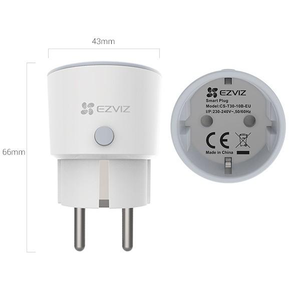 Ổ cắm thông minh wifi EZVIZ T30 10B điều khiển mọi thiết bị từ xa