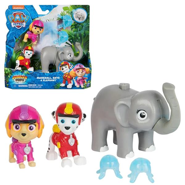 Đồ Chơi Bộ Đôi Nhân Vật Marshall, Skye, Người Bạn Junglle Đáng Yêu - Paw Patrol 6068630