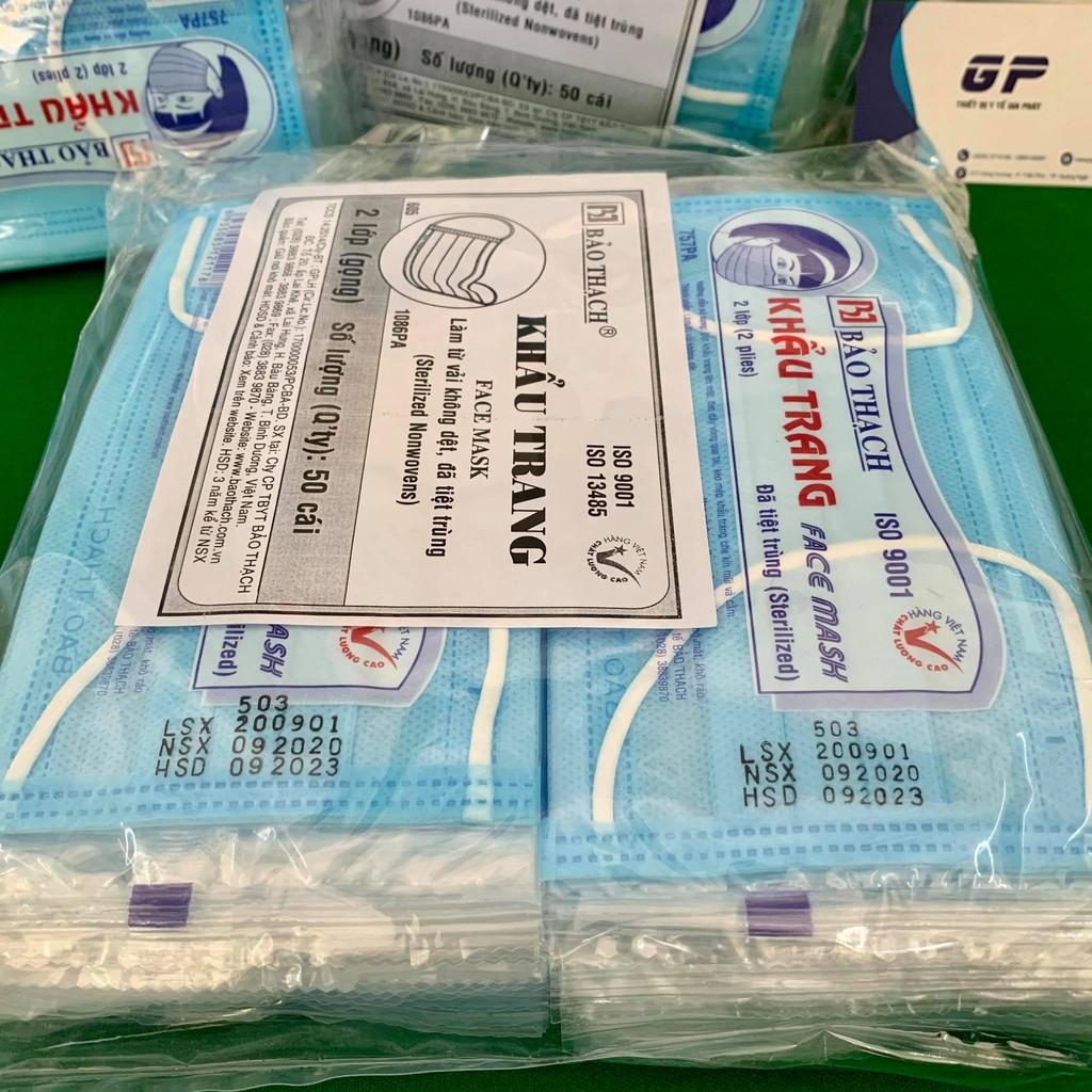 KHẨU TRANG TIỆT TRÙNG 2 LỚP