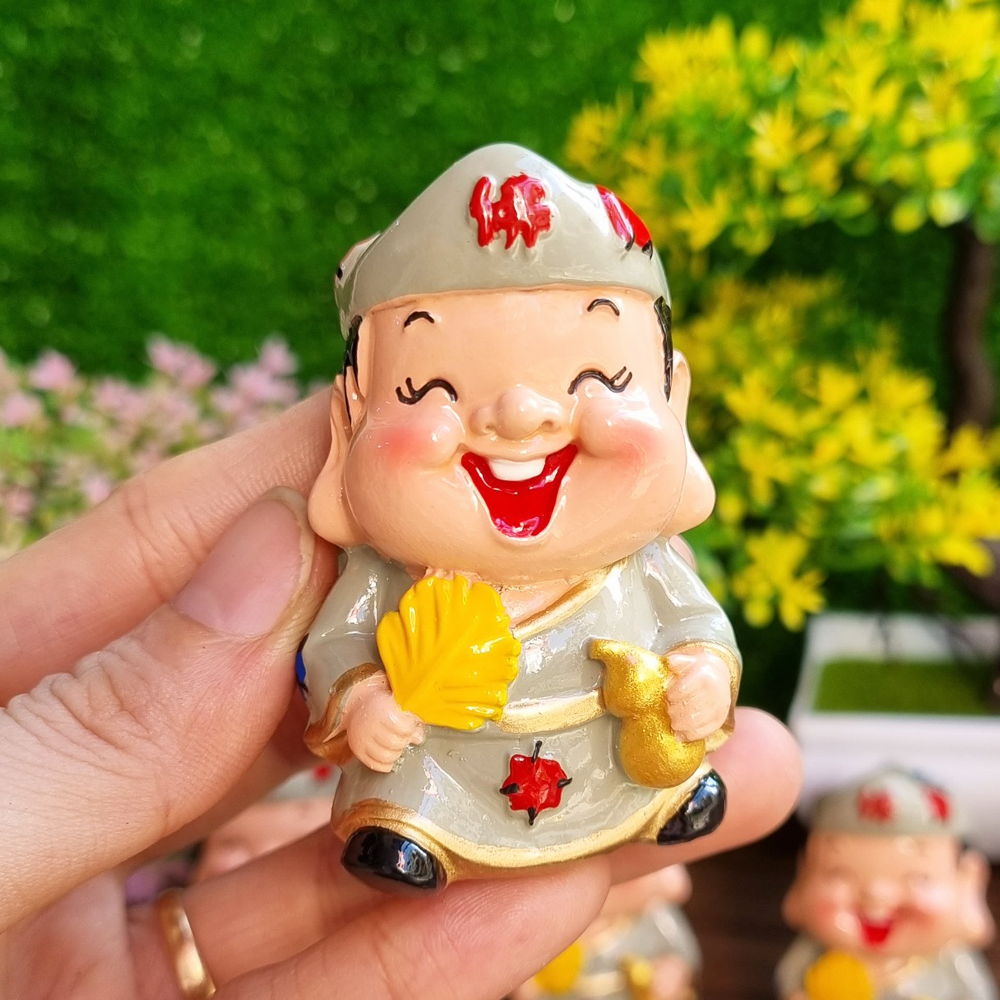 Tượng chibi Tế Công 6cm - Tế Điên hòa thượng - Tế Điên hoạt Phật