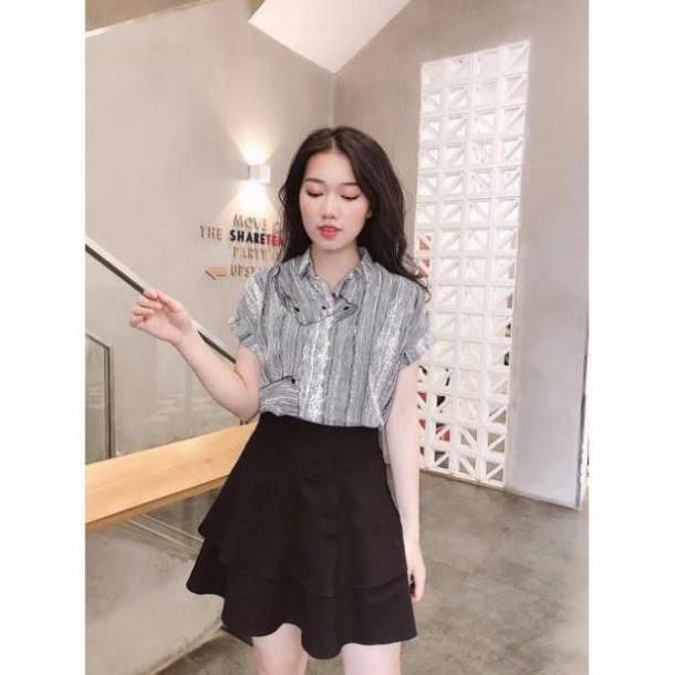 CHÂN VÁY XOÈ 2 TẦNG CÓ QUẦN BÊN TRONG
