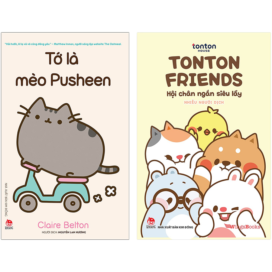 Combo Tớ Là Mèo Pusheen + TonTon Friends là một sự lựa chọn hoàn hảo cho những người yêu thích mèo Pusheen. Với các sản phẩm ngộ nghĩnh và đáng yêu, bạn sẽ có thêm nhiều lựa chọn để trang trí phòng của bạn hoặc để tặng cho người thân và bạn bè.