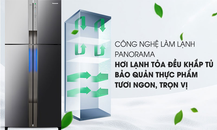 Tủ lạnh Panasonic Inverter 550 lít NR-DZ600MBVN - Hàng Chính Hãng