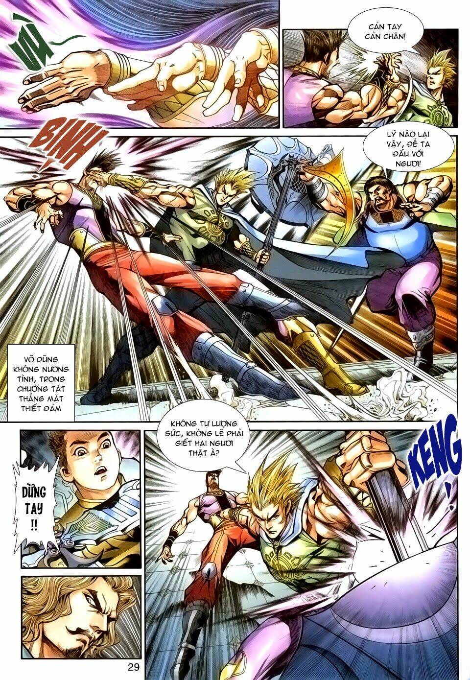 thần binh tiền truyện 1 - đỉnh phong tuyệt chiến chapter 3 29
