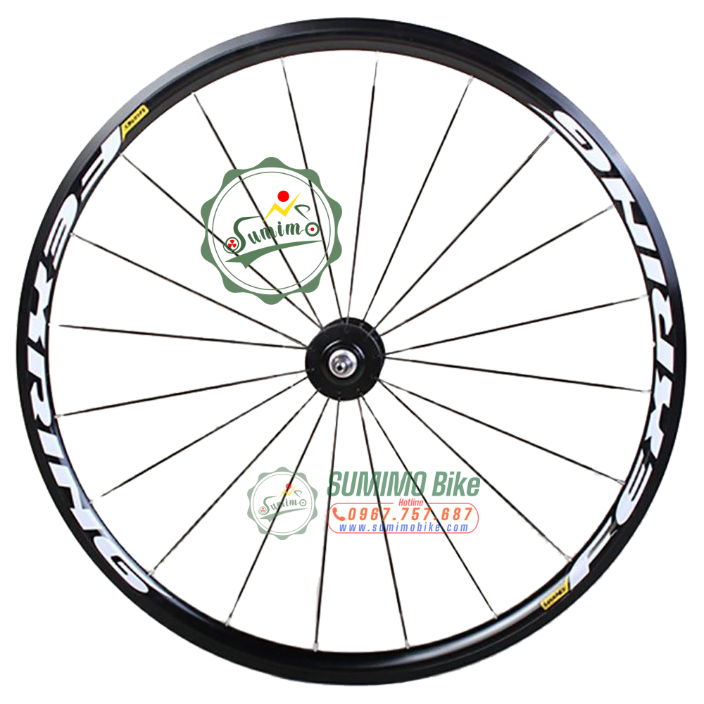 Bánh bộ nhôm LEGEND Fexring 700c 3cm xe Fixed Gear