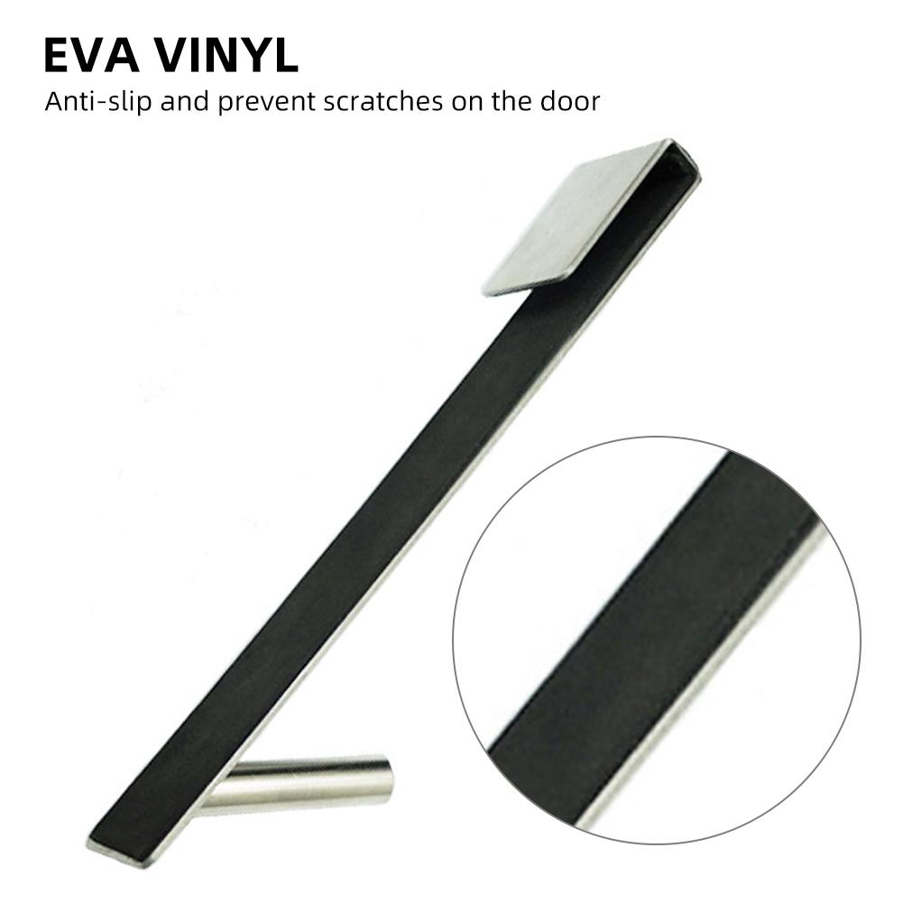 Set 2 Cái Móc Treo Cửa Phòng Tắm Bằng Kính Chống Trượt Không Khoan