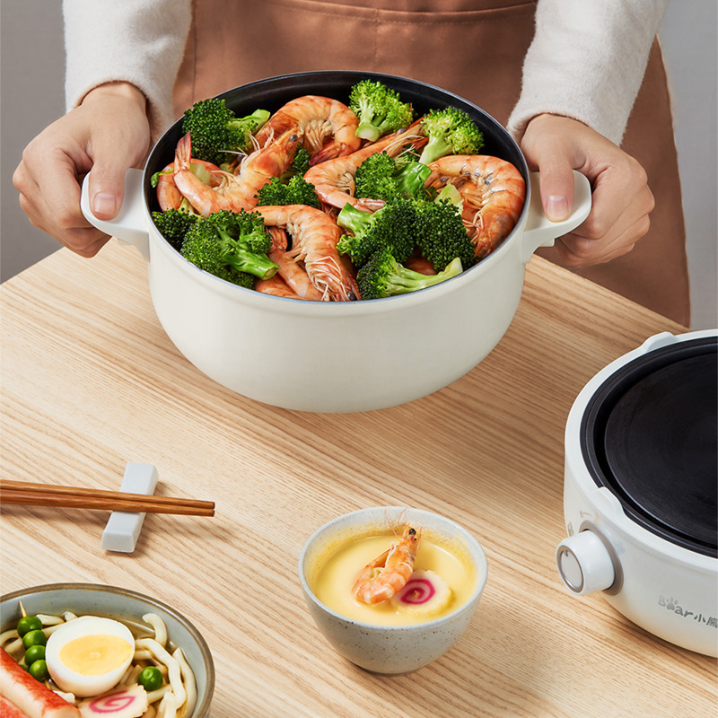 Nồi Điện Đa Năng BEAR DHG-B25Z1, Dung Tích 2.5L, Công Suất 800W - Hàng Chính Hãng