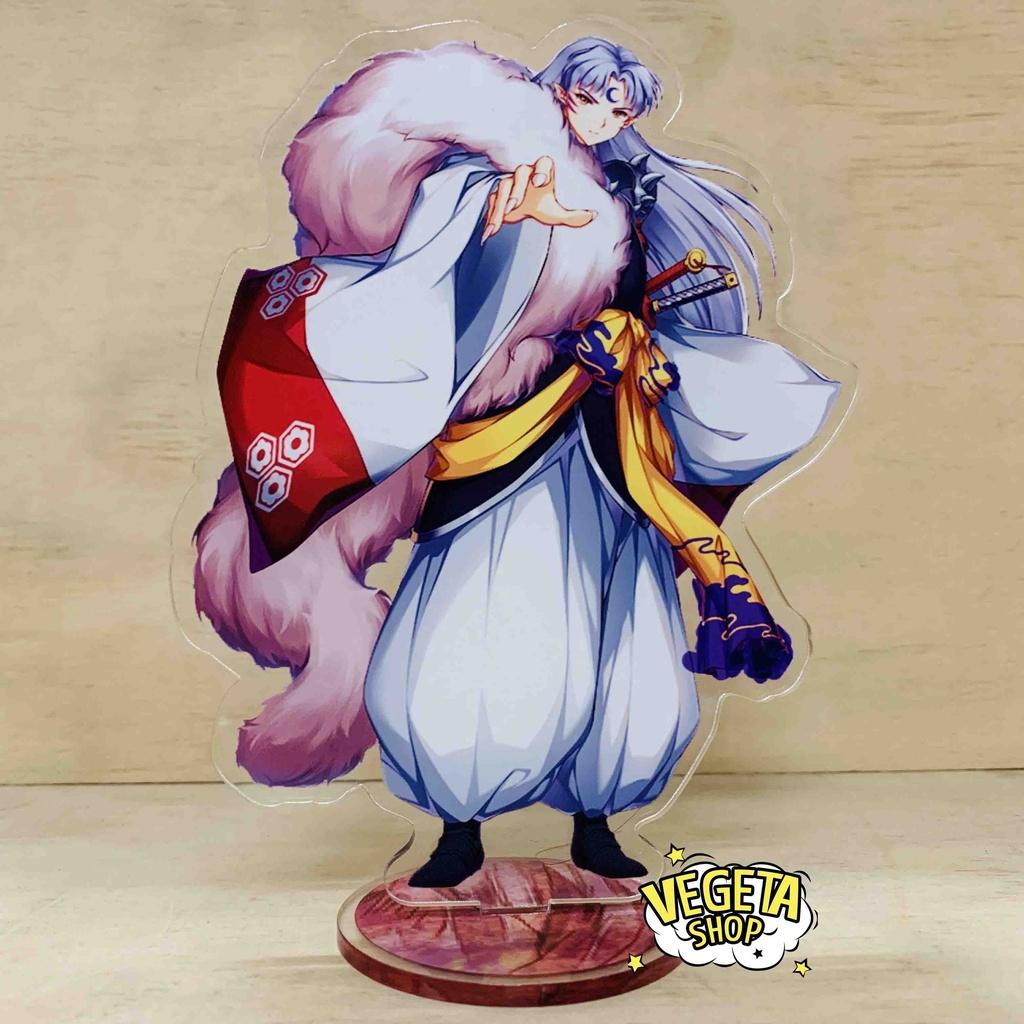 Mô Hình Tượng Standee Acrylic Mica 2 mặt - Inuyasha - Inu Yasha Higurashi Kagome Sesshomaru Kikyou Kikyo Sesomaru