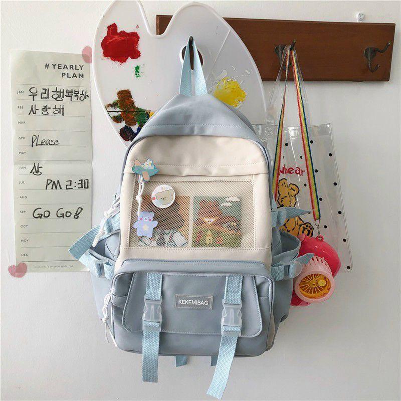 Balo Ulzzang Đi Học, Đi Chơi Hàn Quốc Cực Xinh KEKe MIRBAG