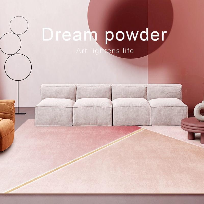 Thảm Trải Sàn Họa Tiết Dễ Thương Phong Cách Bắc Âu Trang Trí Nhà Cửa