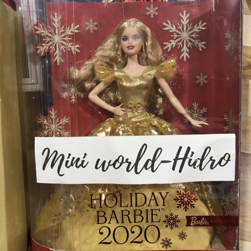 Búp bê 2019 2017 2018 2020 Holiday Barbie Doll model muse 