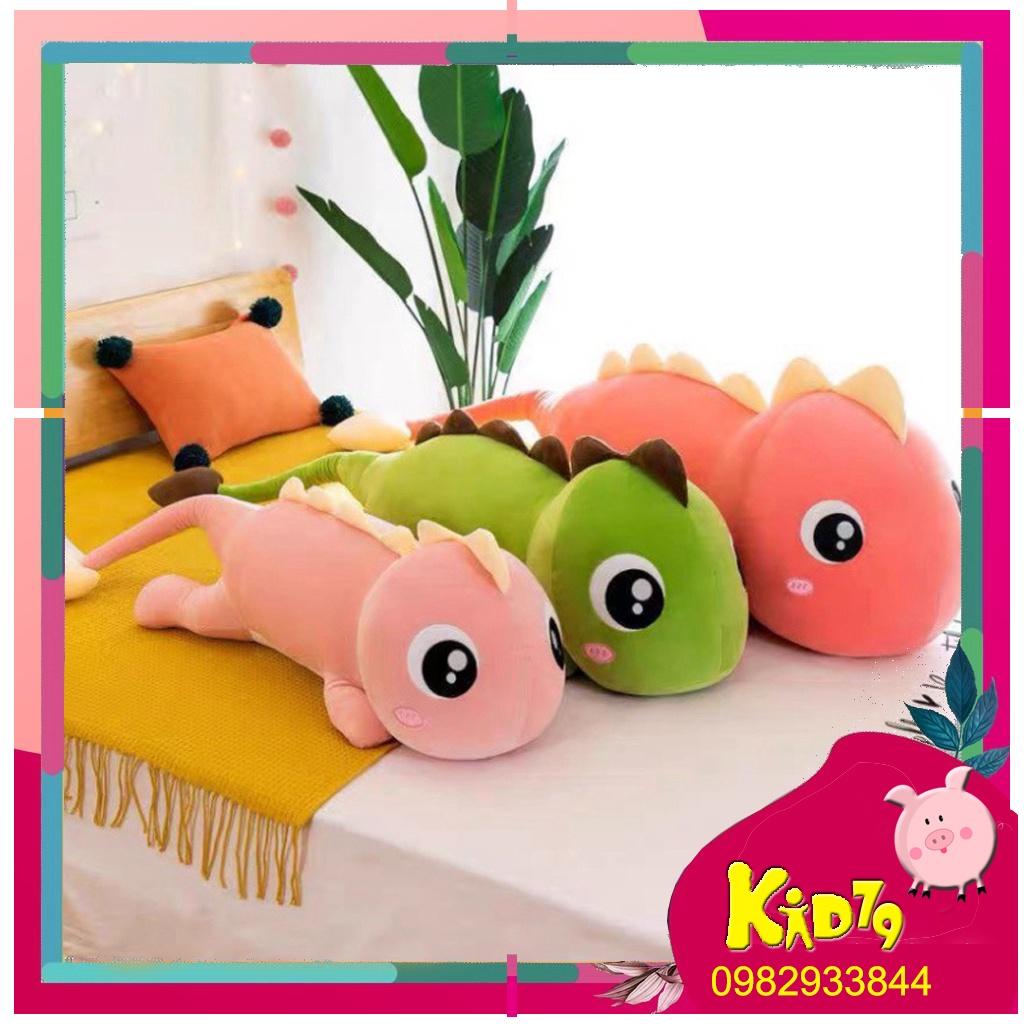 Khủng Long Đuôi Tim - Gấu Bông Dễ Thương Size 55cm - 70cm, Gối Ôm Khủng Long Quà Tặng Đáng Yêu Cho Bé
