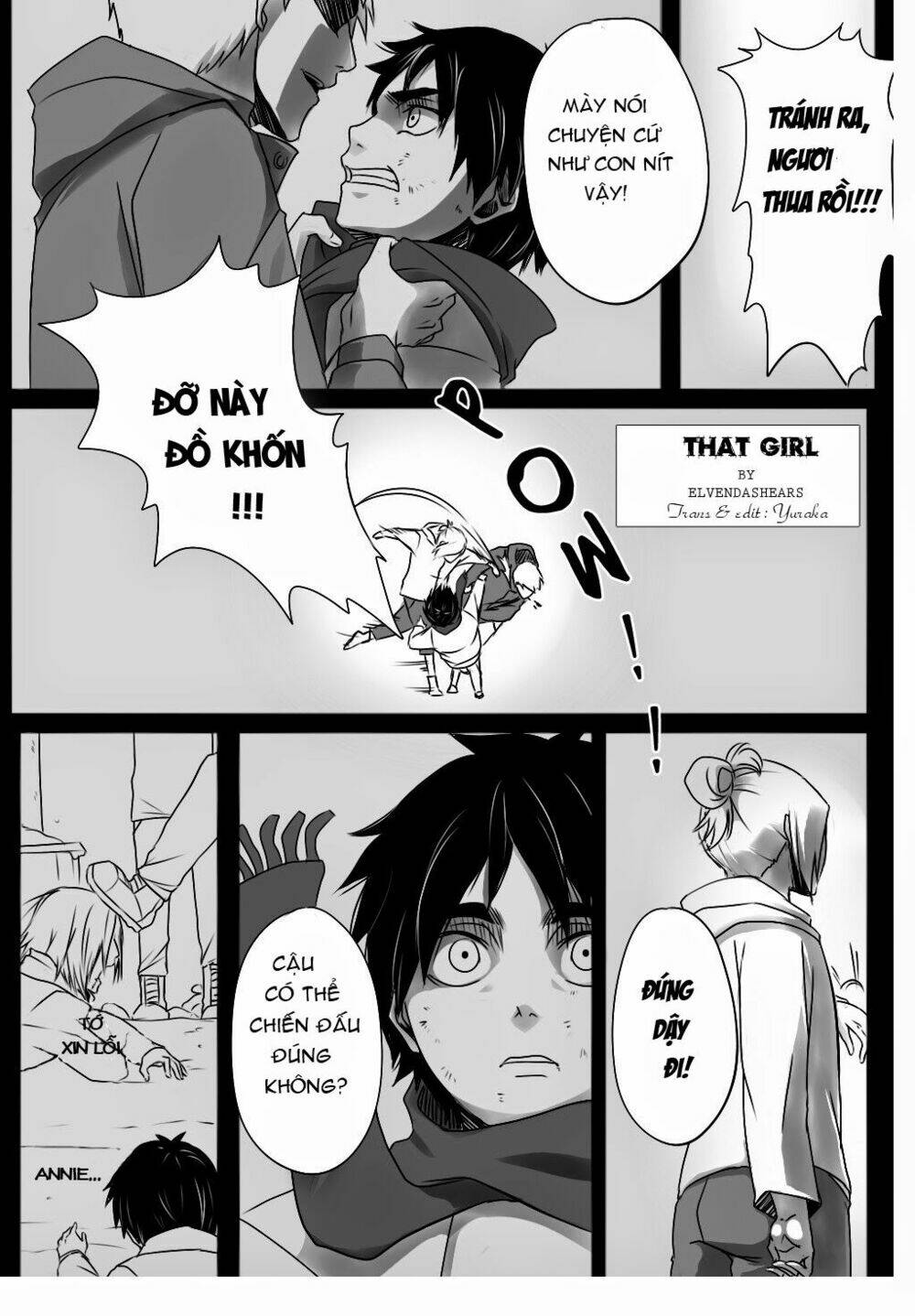 đại chiến titan - doujinshi về cuộc tình tay 4 chapter 3 2