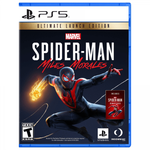 Đĩa game PS5 Spider-Man: Miles Morales Ulimate Edition ECAS-00015E - Hàng Chính hãng