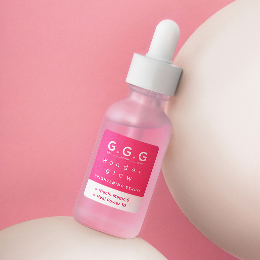 Serum Hồng GGG Cấp Nước, Dưỡng Trắng, Căng Bóng 30ml