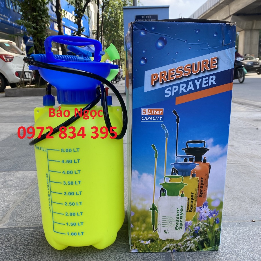 Bồn Rửa Mắt Khẩn Cấp Di Động Loại 5L