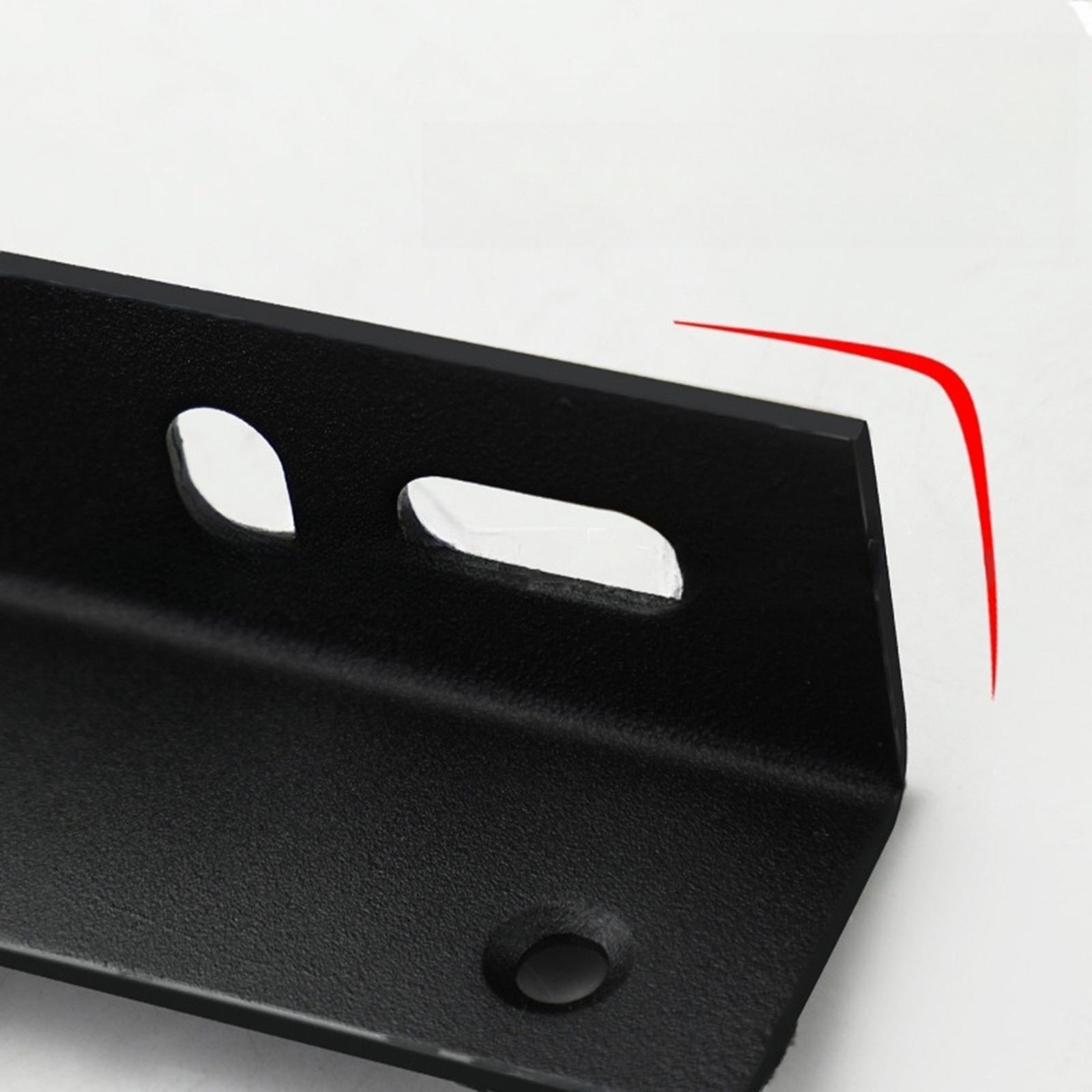 Kitchen Cupboard Mount Bracket Countertop Shelf Mounting Bracket Easy Installation Include Screw Accessories Heavy Loaded for Hanging Shelf