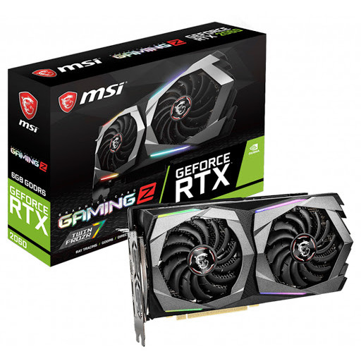 Card màn hình MSI GeForce RTX 2060 6GB GDDR6 - Hàng chính hãng