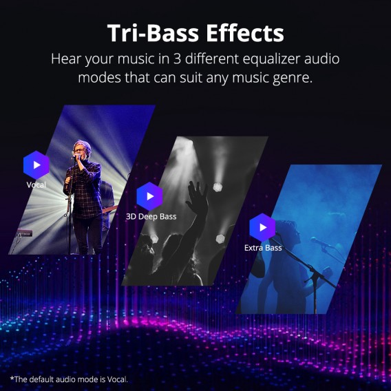 Loa bluetooth 5.0 ngoài trời, âm thanh vòm 360 độ, Bass sâu, Pin trâu Tronsmart Element T6 Plus - Hàng chính hãng