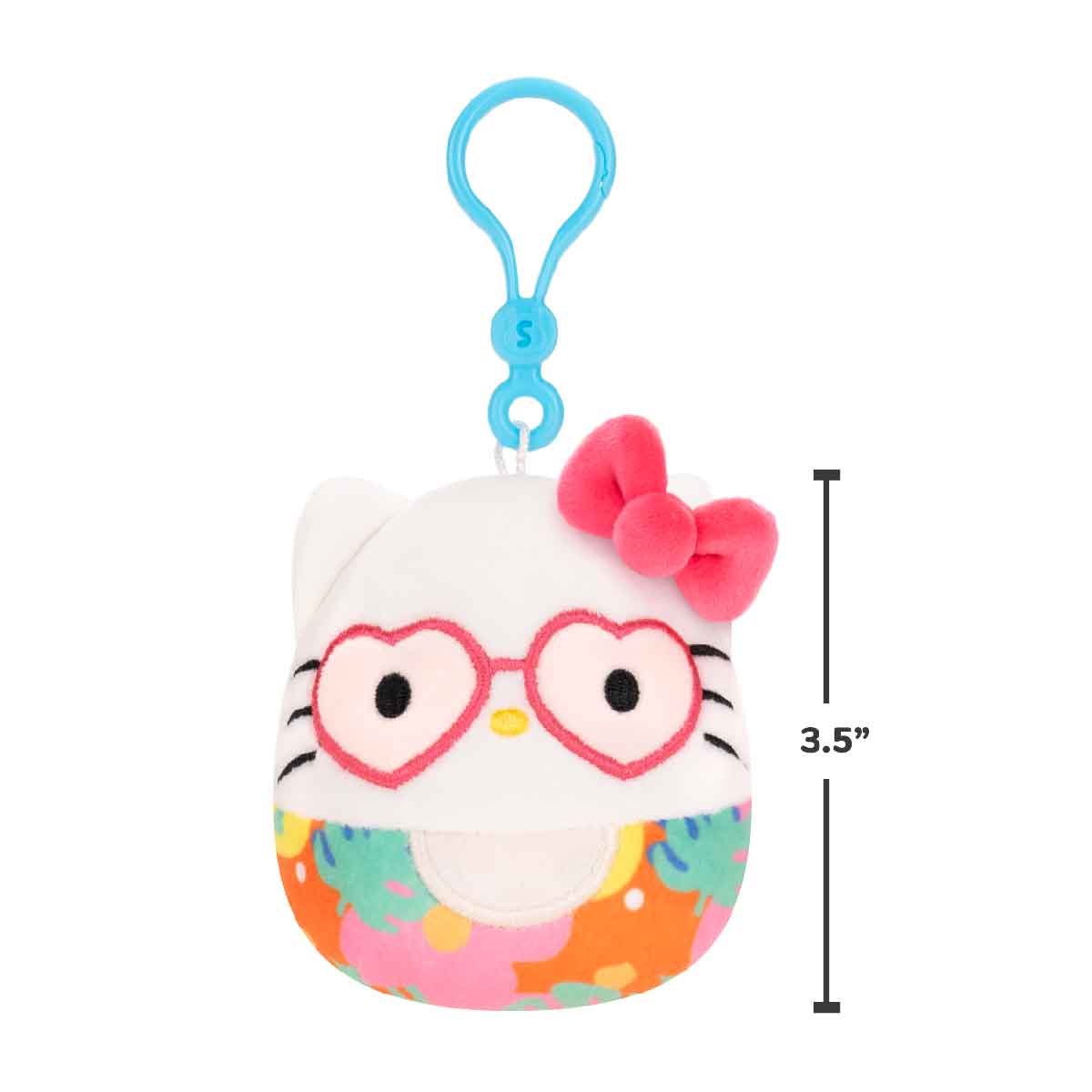 Đồ Chơi Móc Khoá Nhồi Bông 3.5 Inch 'Hello Kitty' SQUISHMALLOWS SQSN00595