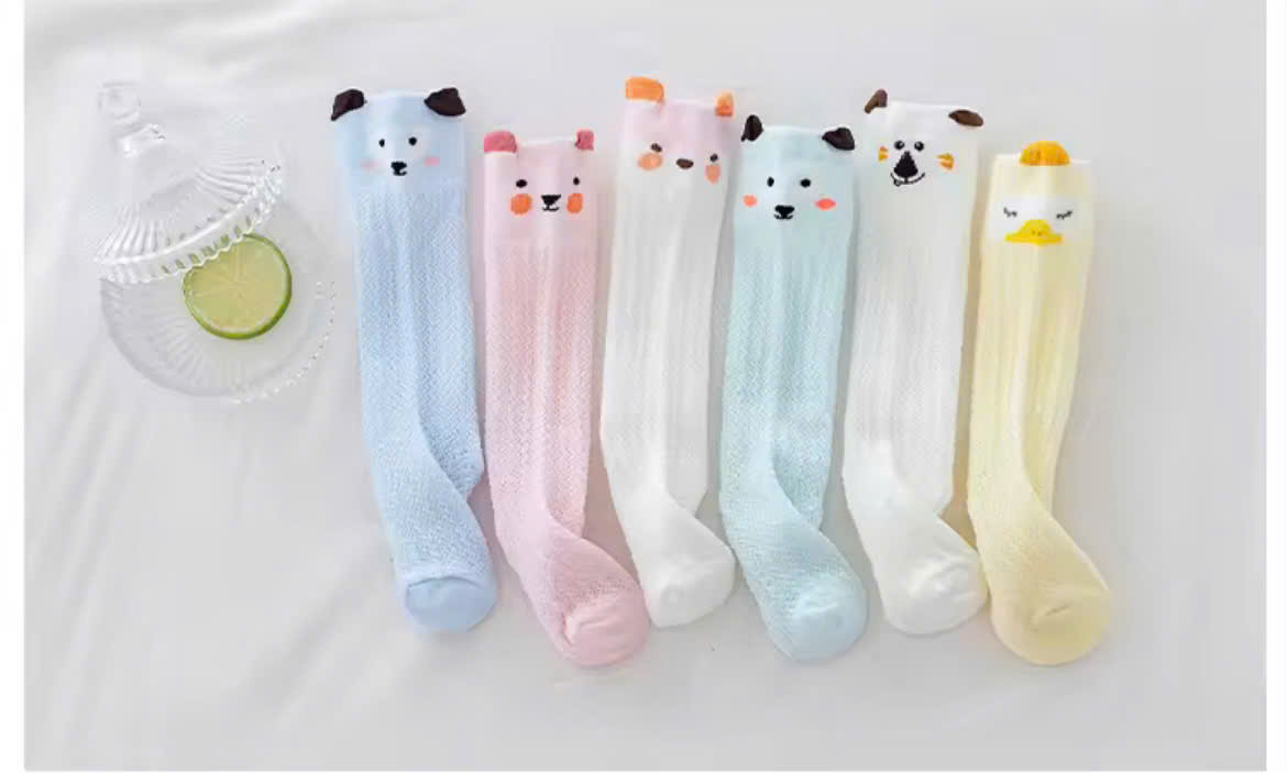 TẤT VỚ MỀM MẠI THÔNG HƠI DỄ THƯƠNG 15 TỪ 0-3 TUỔI DÀNH CHO BÉ SƠ SINH BÉ GÁI