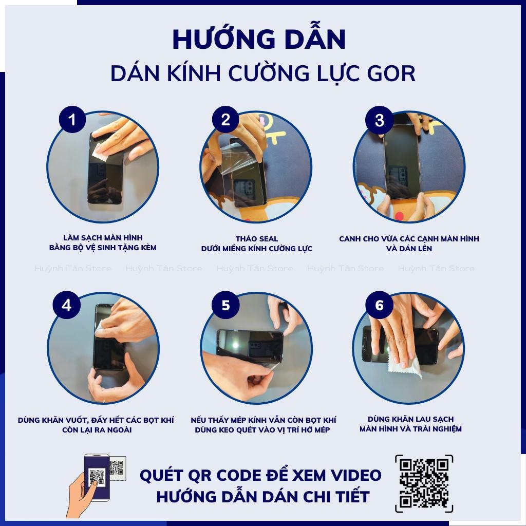 Cường lực z fold 4 trong suốt chống bám vân tay chính hãng GOR phụ kiện điện thoại huỳnh tân store - Hàng nhập khẩu