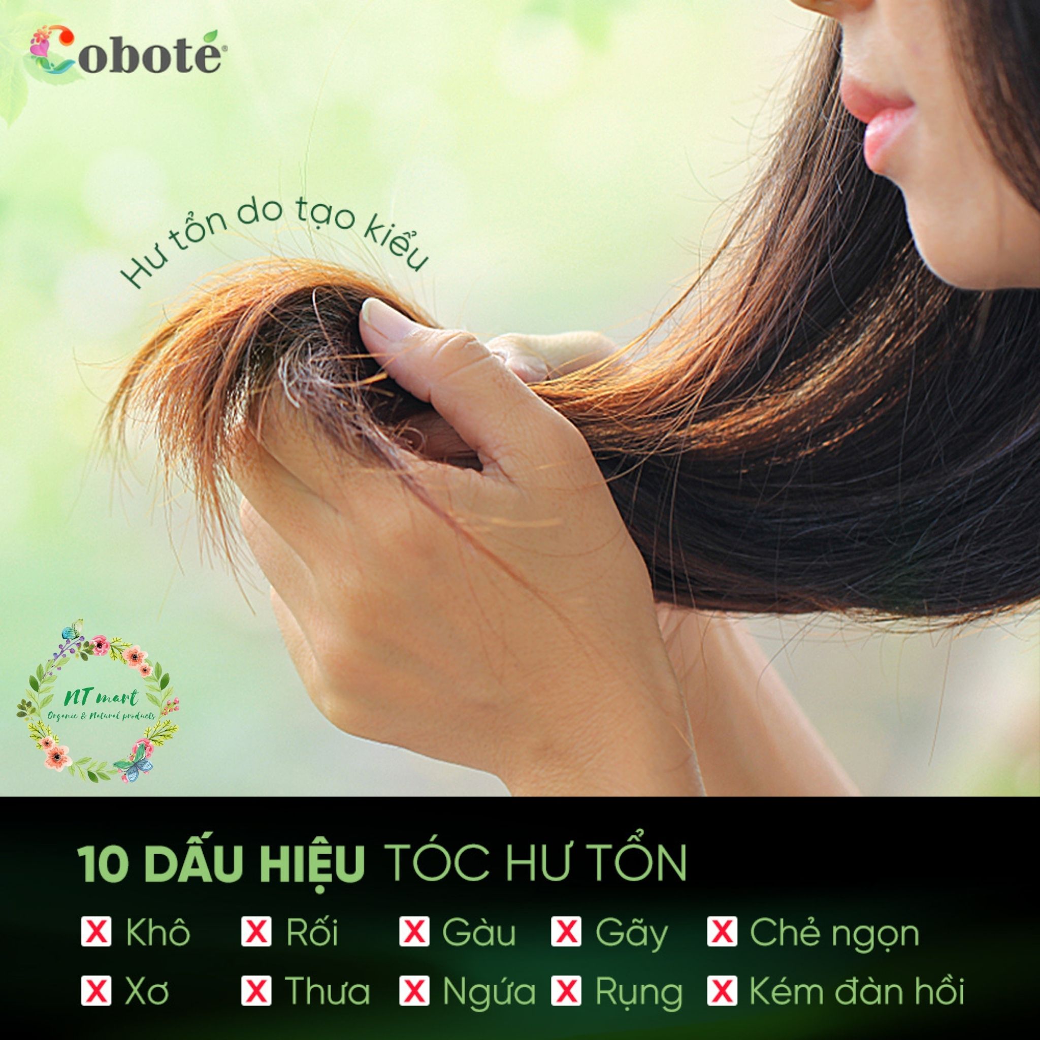 COBOTÉ -Dầu Ủ Dưỡng Tóc Bóng Khoẻ