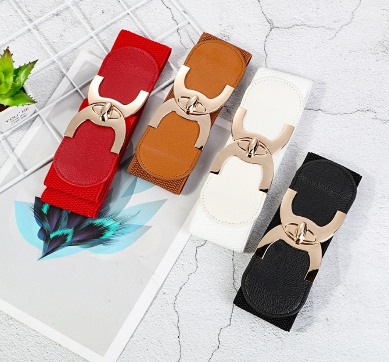 Dây Nịt Nữ Thắt Lưng Nữ Leisure mang đầm váy Dona21061102