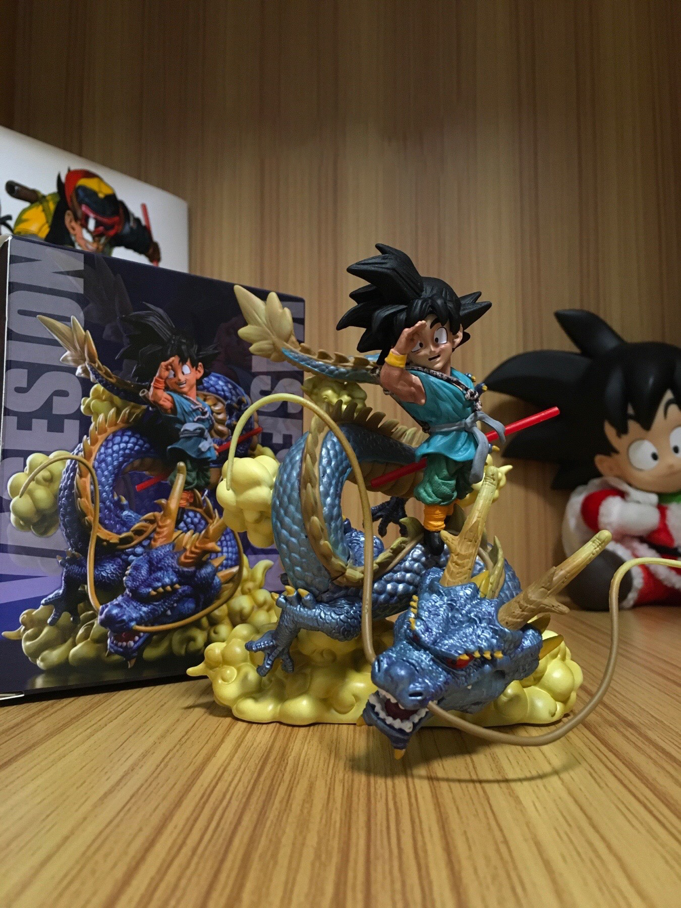 Mô hình chibi songoku cưỡi rồng siêu đẹp chất lượng