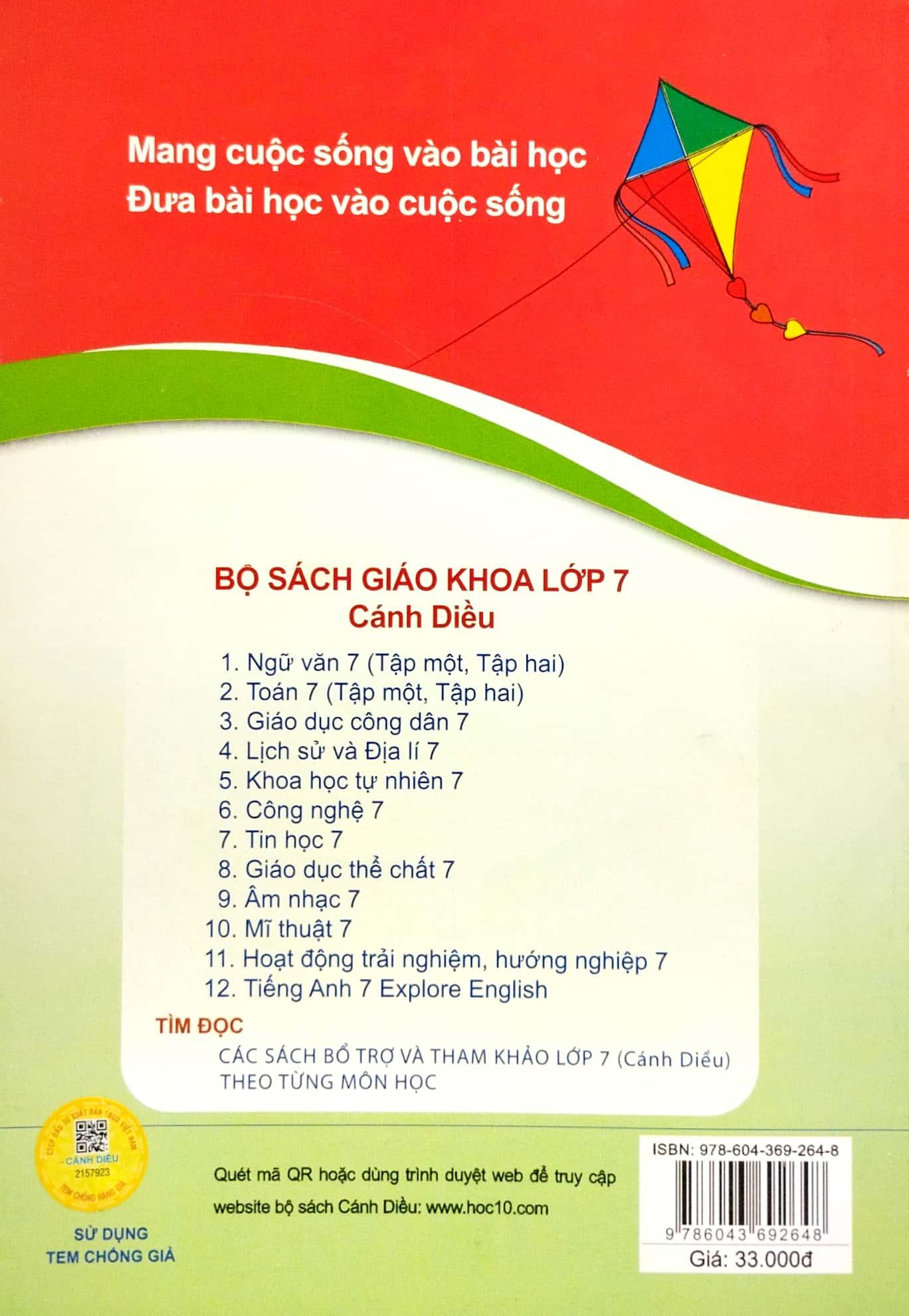 Vở Bài Tập Ngữ Văn 7 - Tập 1