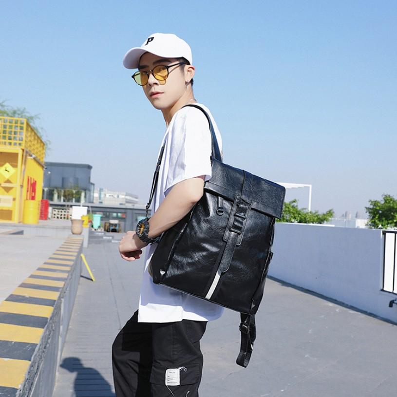 Large Capacity Travel Backpack Multi-function Waterproof - Black