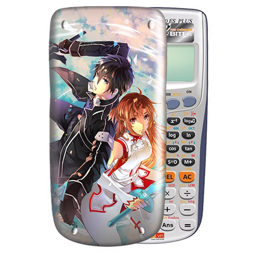 Nắp Máy Tính Casio - Nhân Vật Hoạt Hình Sword Art Online 028