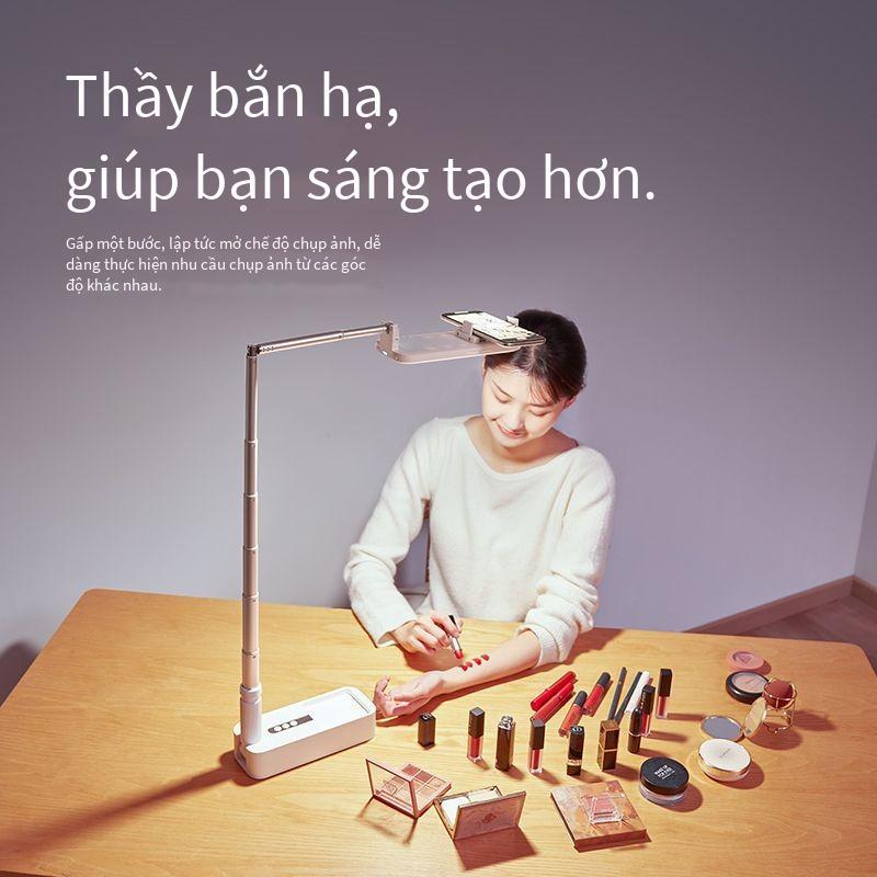 Phong cách mới nhất của điện thoại di động trên cao khung chụp lấp đầy ánh sáng mỏ neo cho người sành ăn trang điểm làm đẹp ra khỏi hộp chụp quay video khung gấp lưu trữ di động