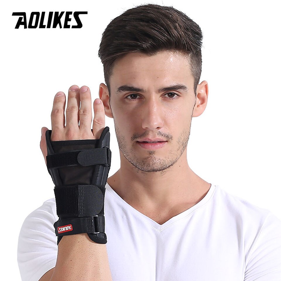 Nẹp cố định khớp cổ tay AOLIKES A-1680 Metal Plate Support Wrist