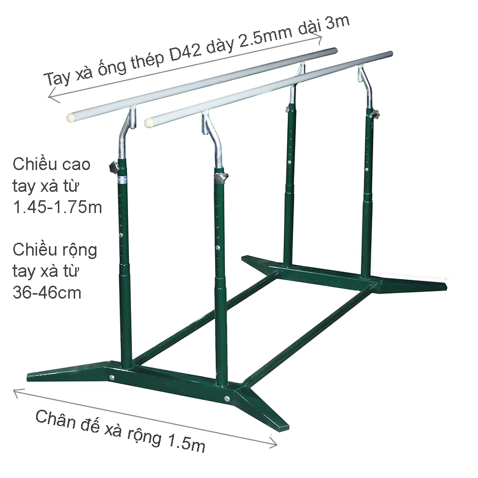 Xà kép ngoài trời Đức Long XK-02