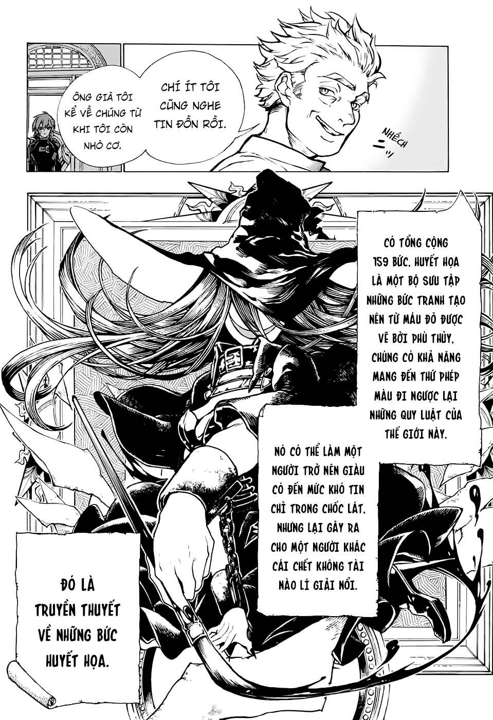 những bức họa quái dị của phù thủy chapter 2 17