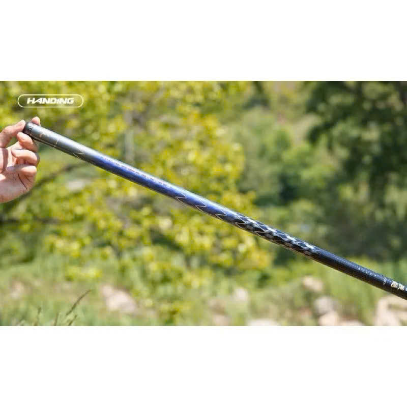 Cần câu tay Handing Việt Đỉnh độ cứng 5H chuyên câu đài vân carbon cao cấp