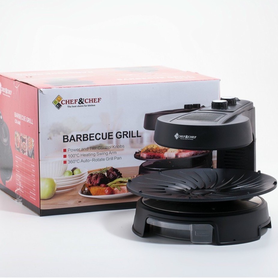 Bếp nướng điện không khói Chef BBQ tiện lợi dễ vệ sinh