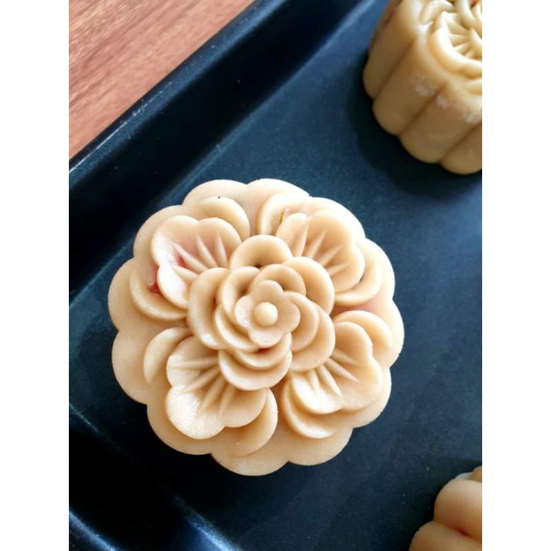 Khuôn cốc 2D hoa hồng 200g