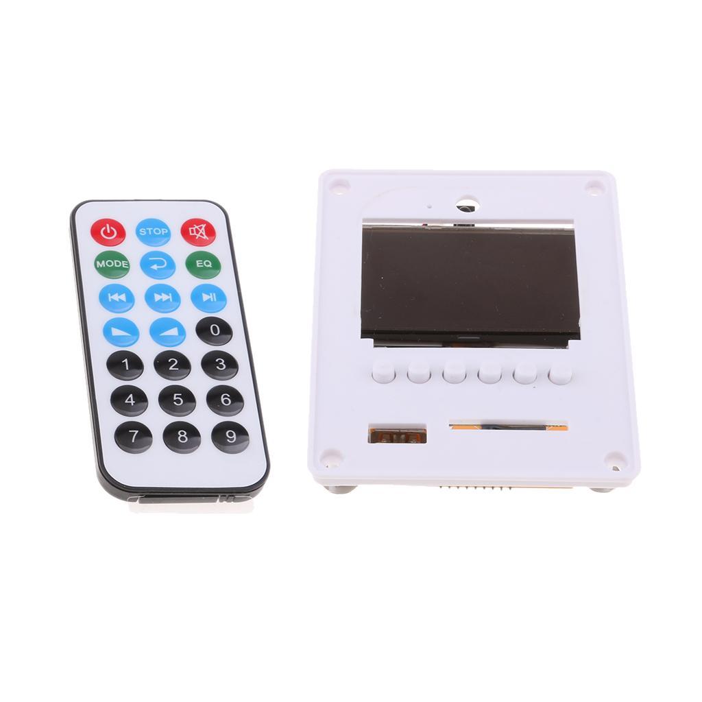 12V Car Wireless Bluetooth WAV APE MP3 Decoder Board Recording USB TF