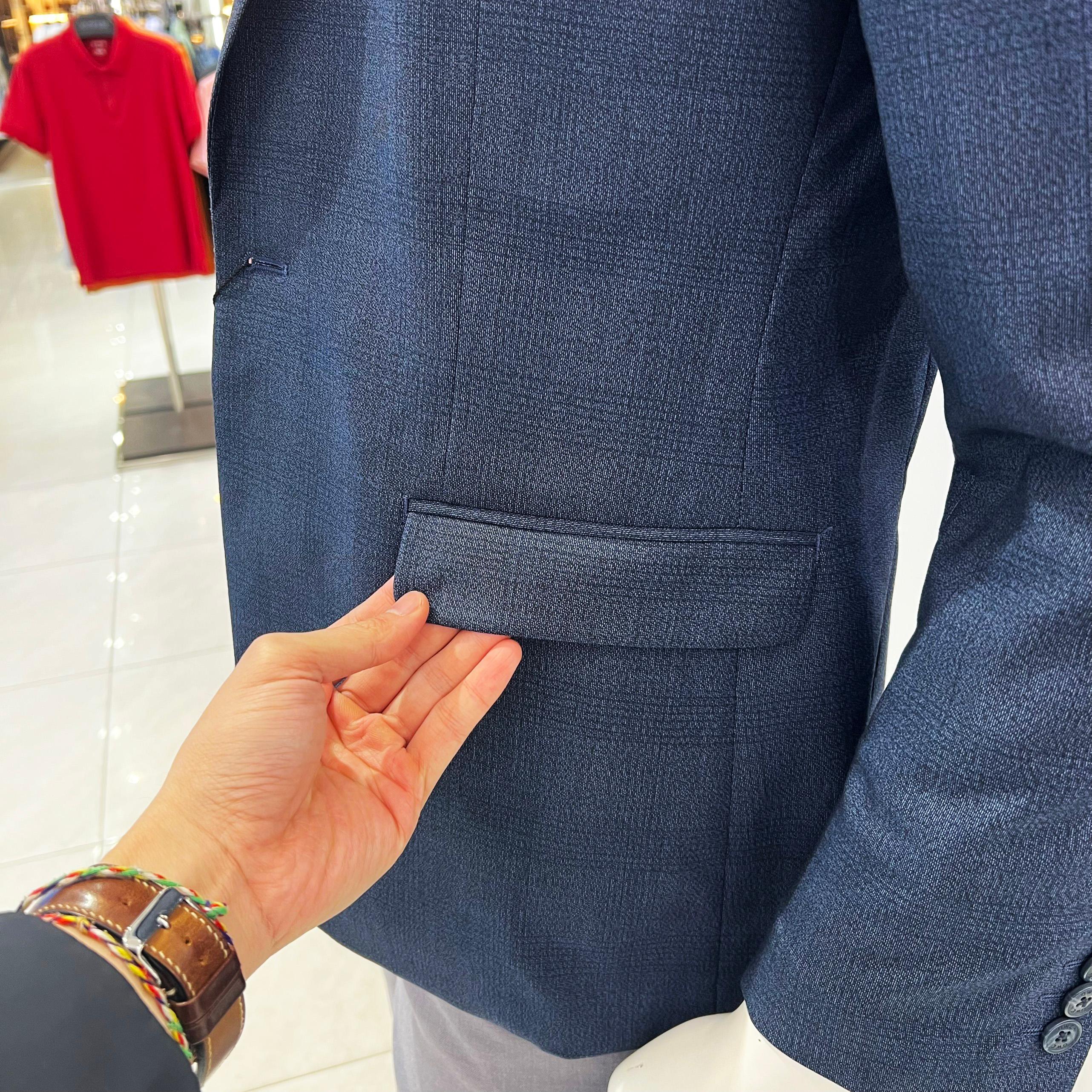 Áo Blazer OWEN nam công sở hiện đại trẻ trung dáng REGULAR mã BL231705