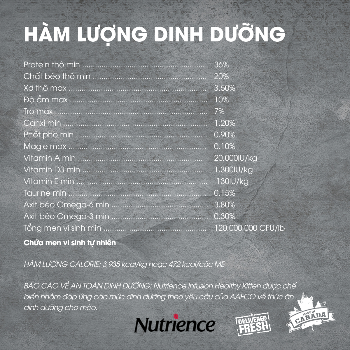 Thức Ăn Cho Mèo Con Khỏe Mạnh Nutrience Infusion Bao 2.27kg - Thịt Gà, Rau Củ Và Trái Cây Tự Nhiên