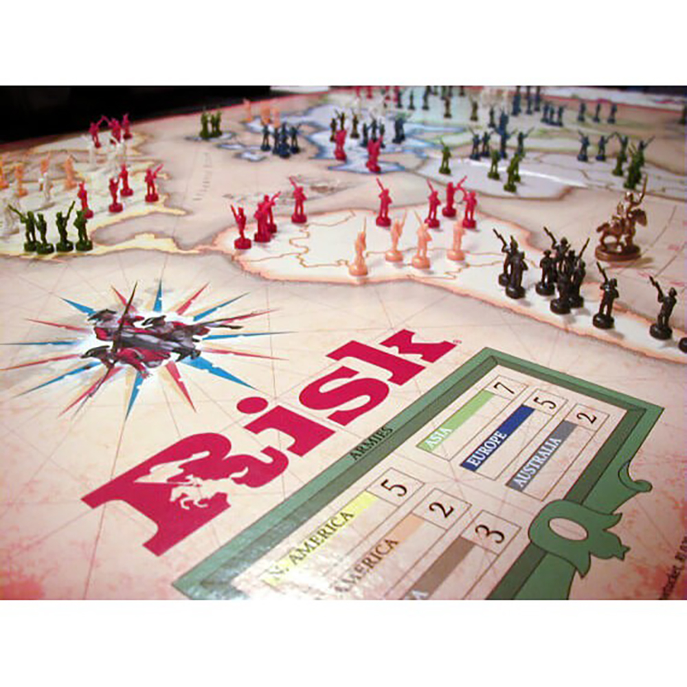 Trò Chơi Risk The Game Of Global Domination Board Game Chiến Thuật Cho 2-6 Người Chơi