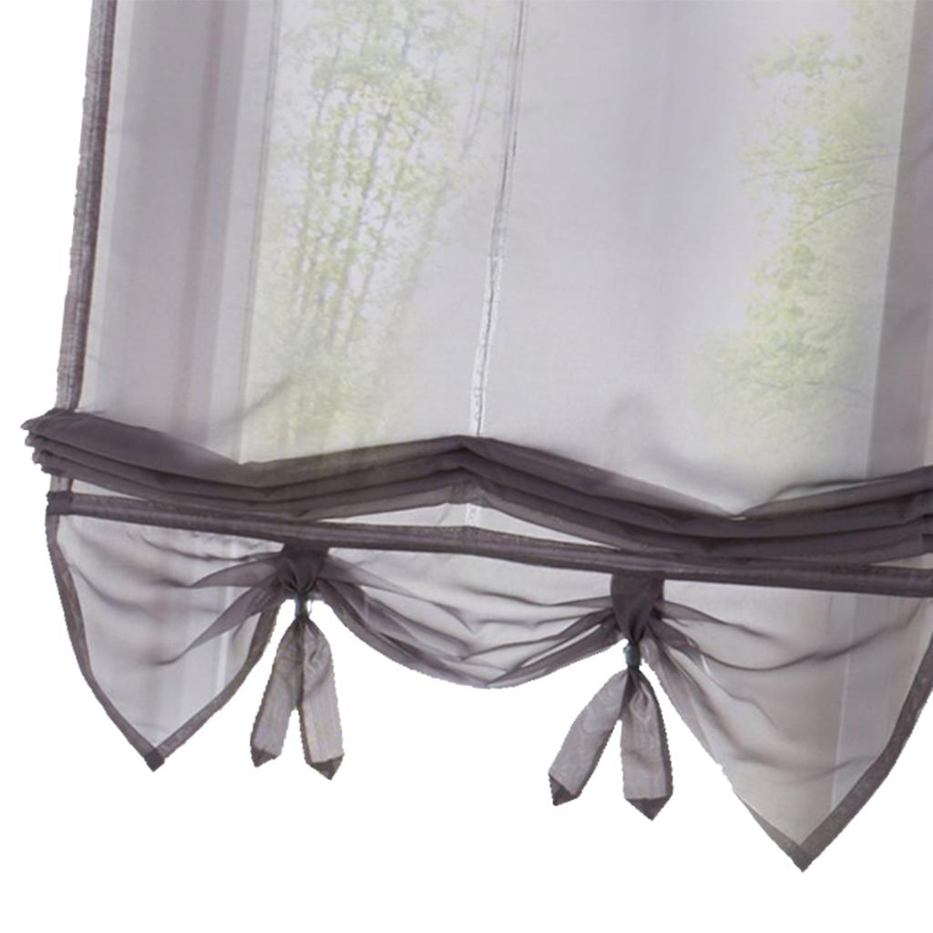 Roman Curtain, Tie Up Shade, Rod Pocket Window Valances