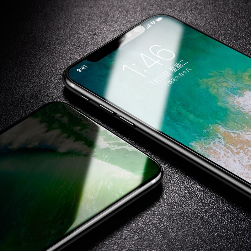 Miếng dán kính cường lực cho iPhone X / Xs / iPhone 11 Pro 5.8 inch hiệu ANANK Nhật Bản - Hàng chính hãng