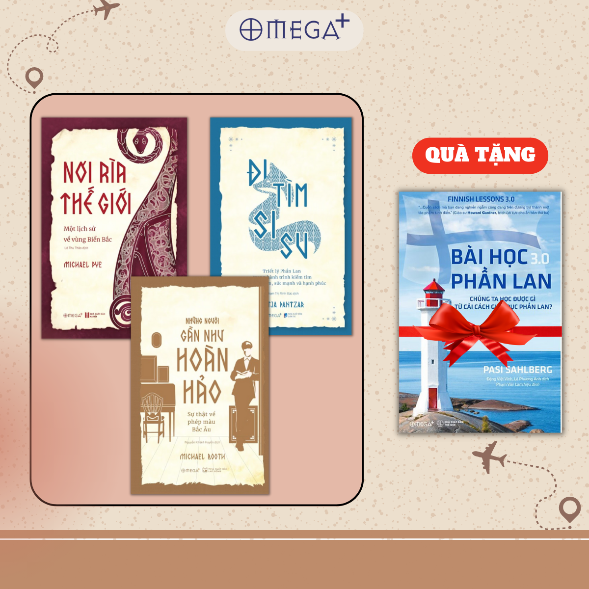 (Bộ 3 Cuốn) Bộ Sách Lịch Sử & Văn Hóa Bắc Âu (gồm: Nơi Rìa Thế Giới - Những Người Gần Như Hoàn Hảo - Đi Tìm Sisu) - Nhiều tác giả - (bìa mềm)