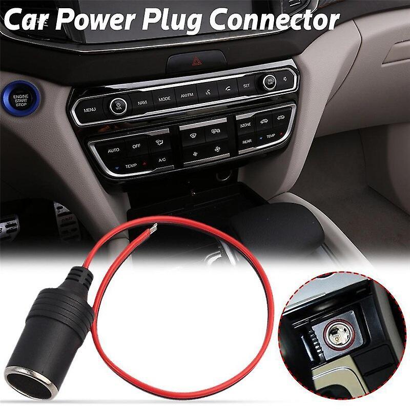 1PCS Bộ sạc cáp đèn phụ nữ cắm xe hơi nhẹ