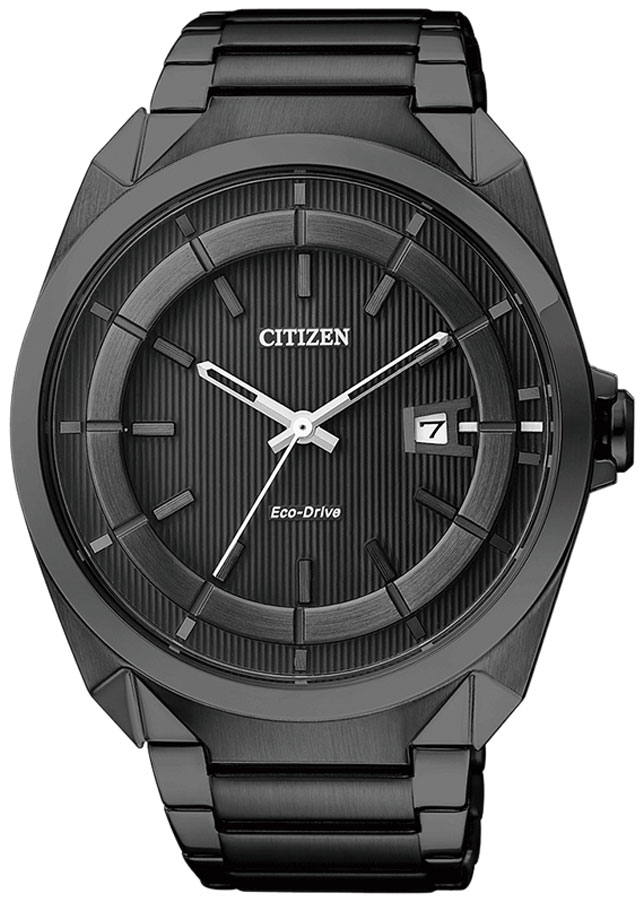 Đồng Hồ Nam Citizen Dây Thép Không Gỉ AW1015-53E - Mặt Đen