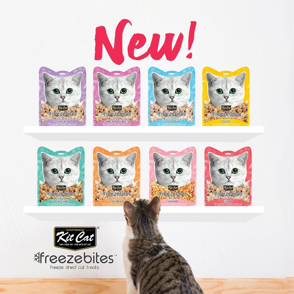 Snack Freeze Bites Kit Cat - thịt sấy lạnh công nghệ mới từ Kit Cat